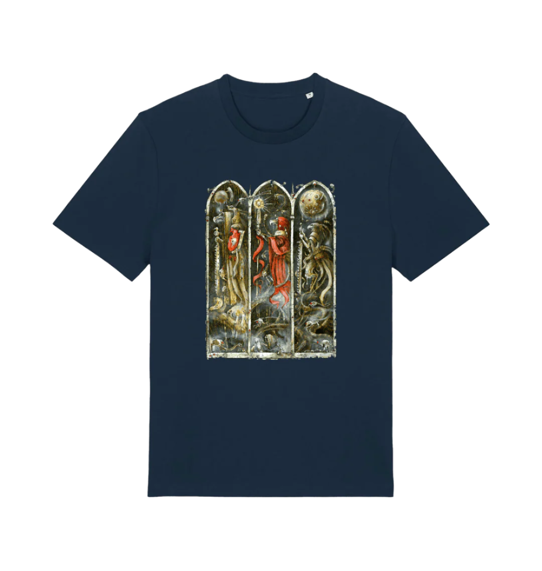 French Navy Printed T-shirt